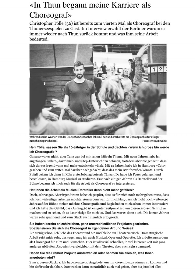 Jungfrau Zeitung 1